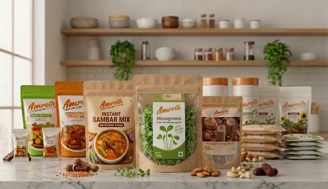 Amroth multigrain energy mix healthy drink
